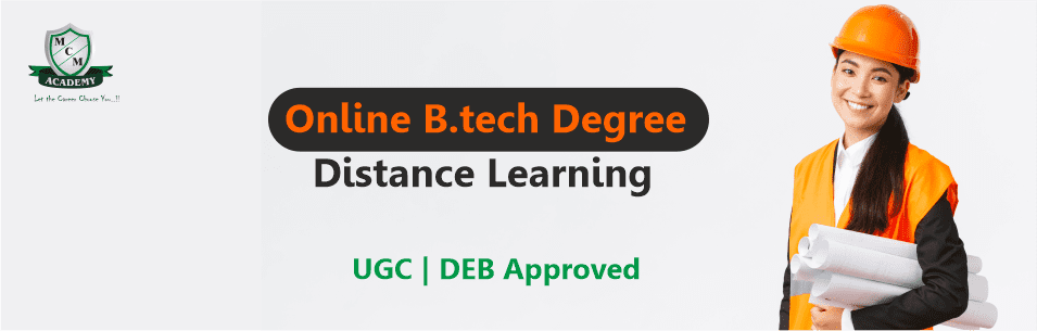 Online B.tech Degree Distance Learning