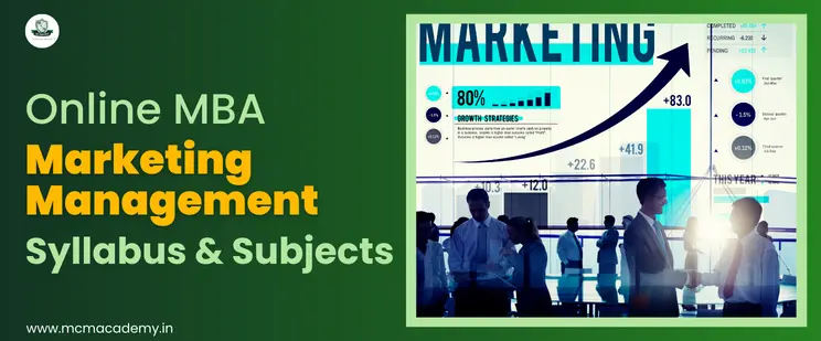 Online MBA In Marketing Management Syllabus 2024