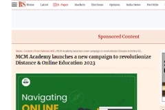 MCM Academy launches a new campaign to revolutionize Distance Online Education 2023 - Business Standard