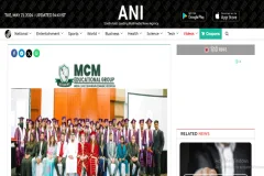 ANI article honorary excellence award ceremony